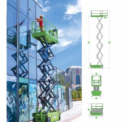 自行剪叉式高空作業(yè)平臺_諾力高空作業(yè)平臺租賃